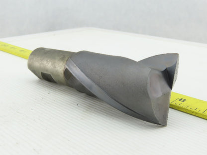 Quinco 2" OD 2 Flute Carbide 90° End Mill 1-1/4" Weldon Shank