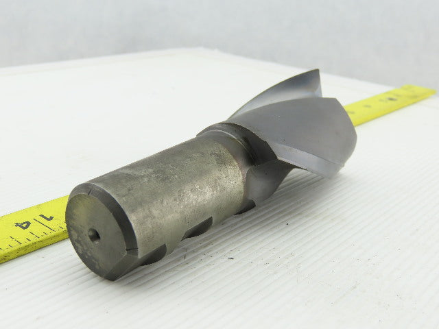 Quinco 2" OD 2 Flute Carbide 90° End Mill 1-1/4" Weldon Shank