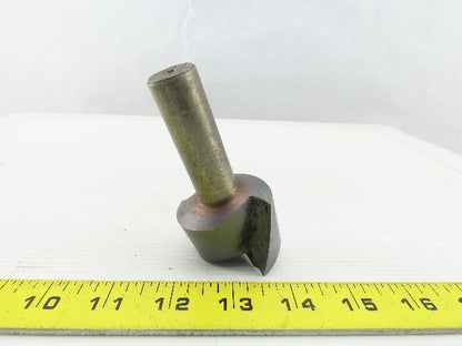 2" OD 2 Flute Carbide End Mill 90° 3/4" Weldon Shank 4" OAL