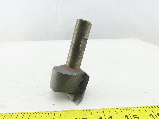 2" OD 2 Flute Carbide End Mill 90° 3/4" Weldon Shank 4" OAL