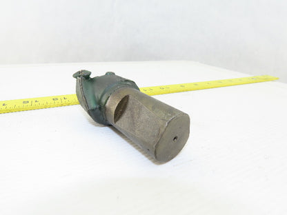 2" OD 2 Flute Carbide End Mill 90° 1-1/4" Weldon Shank 3-1/2" OAL