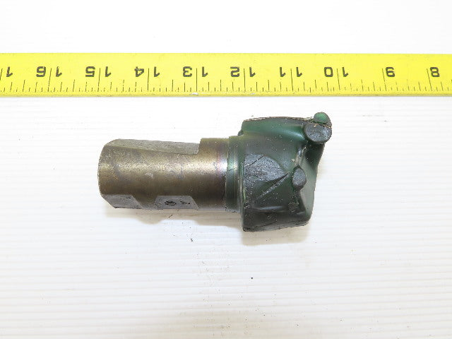 2" OD 2 Flute Carbide End Mill 90° 1-1/4" Weldon Shank 3-1/2" OAL