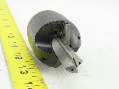 40mm OD Ball Nose Carbide Piloted Hollow Mill 20mm Shank W/ Coolant Thru Pilot