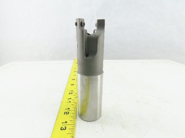IPM 09343-3A 1-1/4" Indexing 2 Insert Piloted Hollow End Mill 1-1/4" Shank
