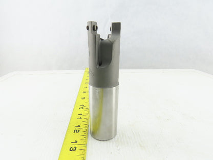 IPM 09343-3A 1-1/4" Indexing 2 Insert Piloted Hollow End Mill 1-1/4" Shank