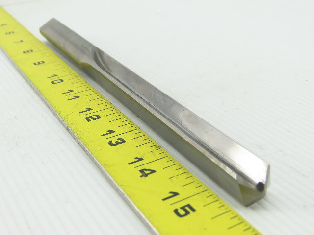 0.600" Straight 4 Flute Square Shank Carbide Drill Bit 118° 8-3/4" OAL