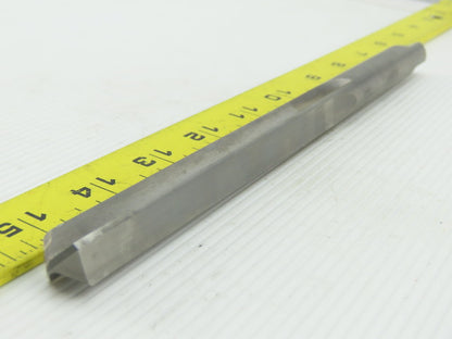 0.600" Straight 4 Flute Square Shank Carbide Drill Bit 118° 8-3/4" OAL