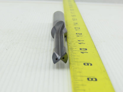 Diversified SPN009319-T12 12mm 4 Straight Flute Coolant Fed Drill 16mm Shank