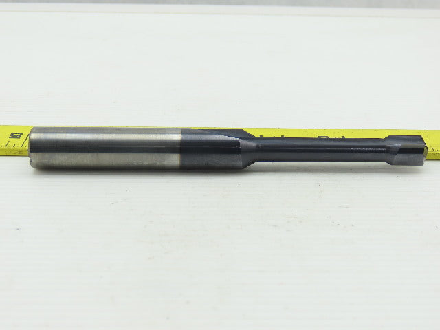 Diversified SPN009319-T12 12mm 4 Straight Flute Coolant Fed Drill 16mm Shank