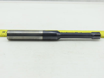 Diversified SPN009319-T12 12mm 4 Straight Flute Coolant Fed Drill 16mm Shank