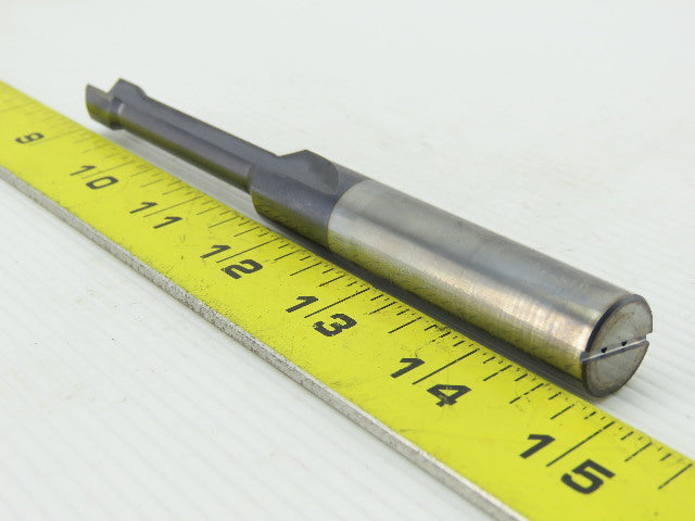 Diversified SPN009319-T12 12mm 4 Straight Flute Coolant Fed Drill 16mm Shank