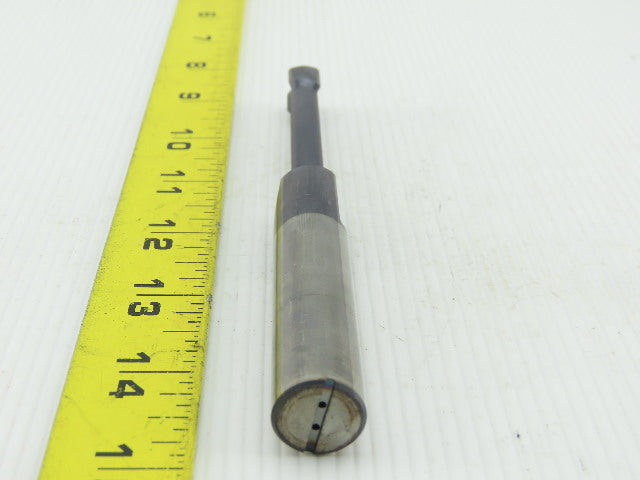 Diversified SPN009319-T12 12mm 4 Straight Flute Coolant Fed Drill 16mm Shank