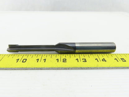 Diversified SPN009319-T12 12mm 4 Straight Flute Coolant Fed Drill 16mm Shank