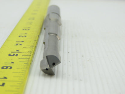 31/64" OD 2 Straight Flute Coolant Fed Carbide Drill Bit