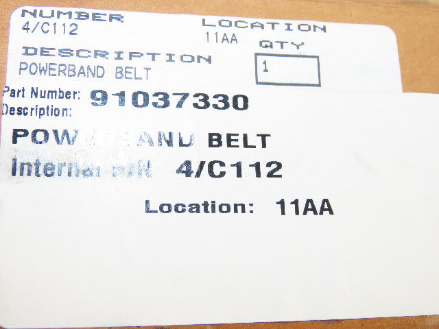 Gates 4/C112 9094-4112 Hi-Power II PowerBand Belt