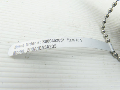 Burns 14372 Explosion Proof Connection Enclosure W/200A10A3A235 Thermocouple