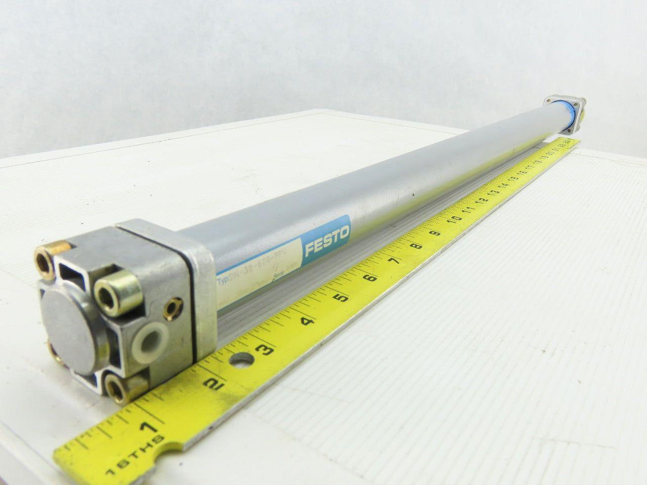 Festo DN-32-600-PPV Pneumatic Air Cylinder 32mm Bore 600mm Stroke