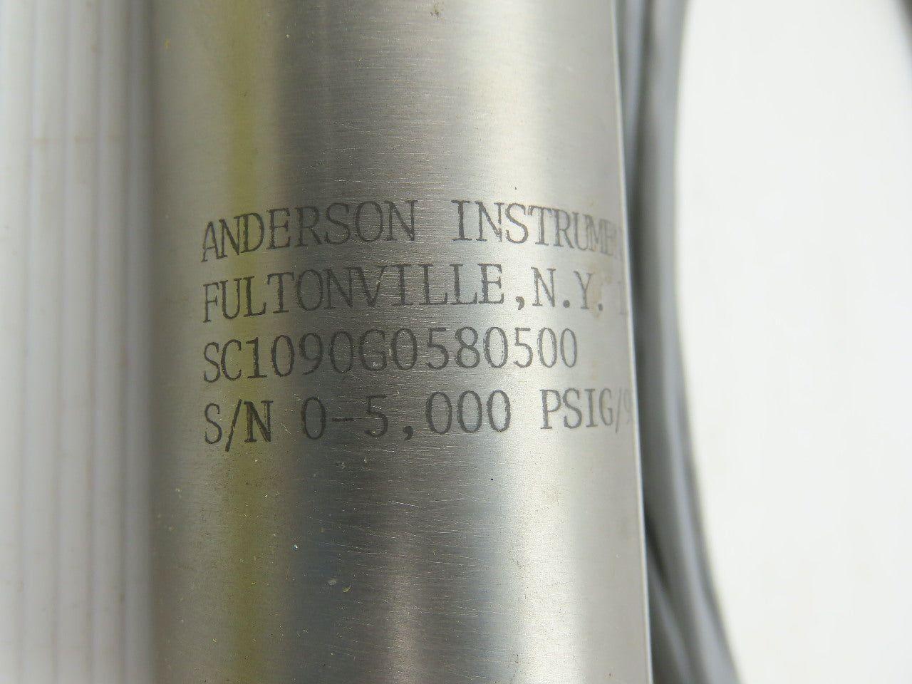 Anderson Instrument 952940 Pressure Sensor 0-5000 PSI