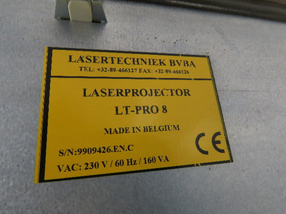 Lasertechniek BVBA LT-PRO8 Laser Projector 230V MELLES Griot 05-lhp-991 Head