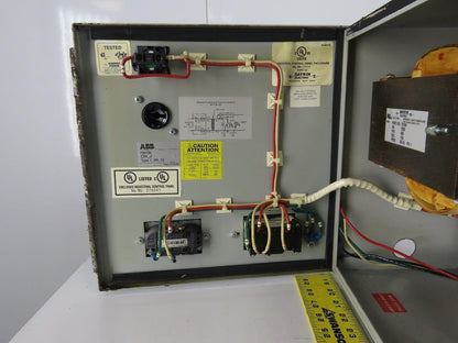 Daykin GPFB-03 Enclosed Transformer Disconnect 1500VA 480V Pri 120V Sec 1PH