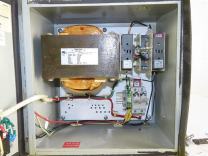 Daykin GPFB-03 Enclosed Transformer Disconnect 1500VA 480V Pri 120V Sec 1PH