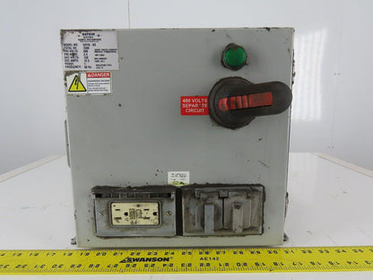 Daykin GPFB-03 Enclosed Transformer Disconnect 1500VA 480V Pri 120V Sec 1PH