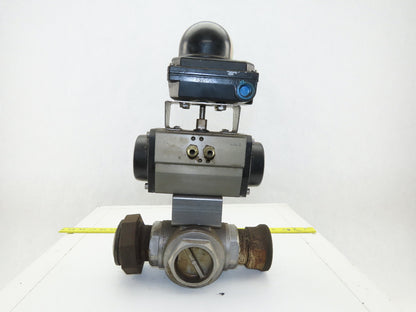 Durair II AP075N Pneumatic Actuator W/2" NPT 3 Way Valve