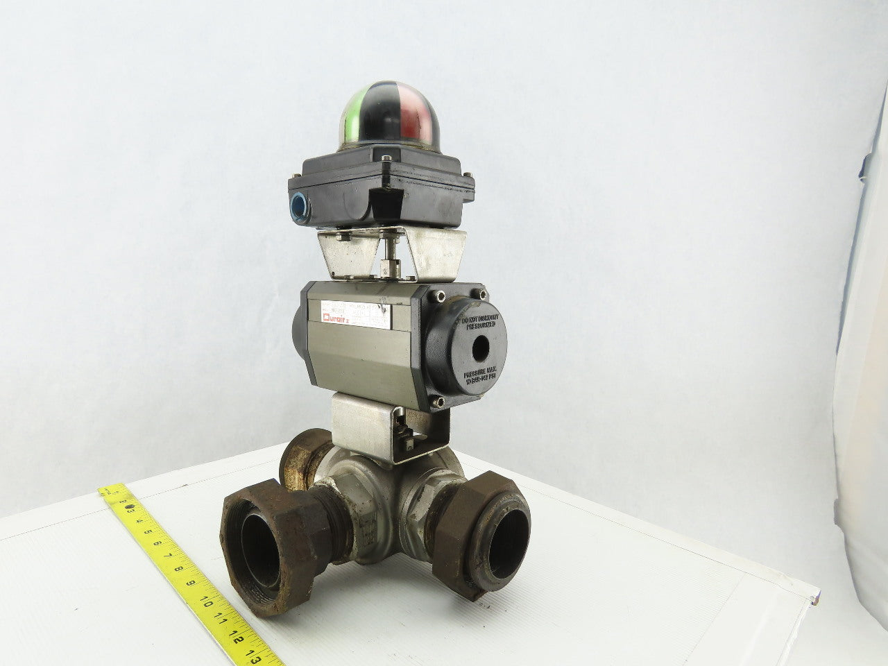 Durair II AP075N Pneumatic Actuator W/2" NPT 3 Way Valve