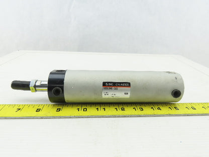 SMC NCDGDN40-0400 Pneumatic Air Cylinder 1-3/4" Bore 4" Stroke 145 psi