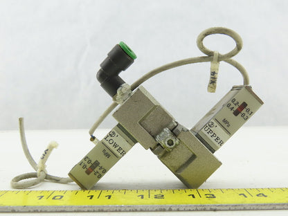 SMC IS10E-2001 Pneumatic Pressure Switch Assembly 1/8" NPT