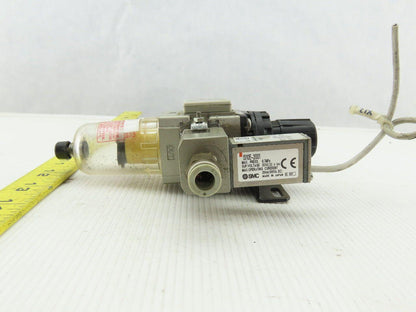 SMC AW2002BE Pneumatic Filter Regulator Lockout Valve Pressure & Switch Assembly