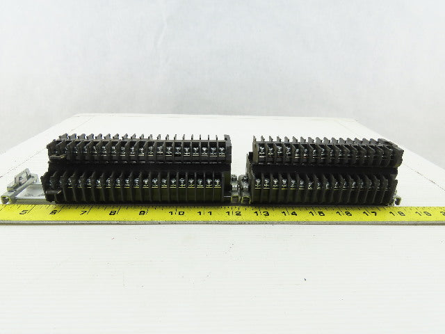 Iidec BNDE15W 15A 600V Terminal Block Strip Lot Of 35