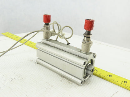 SMC CDQ2A32-75DCZ-A93VL Pneumatic Air Cylinder 32mm Bore 75mm Stroke