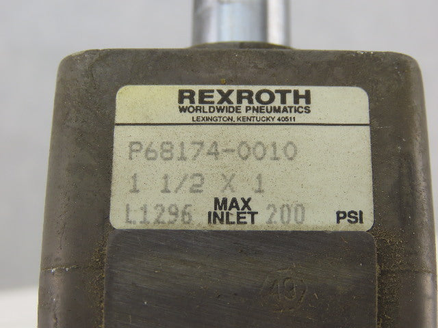 Rexroth P68174-0010 1-1/2" Bore 1" Stroke Double Acting Air Cylinder