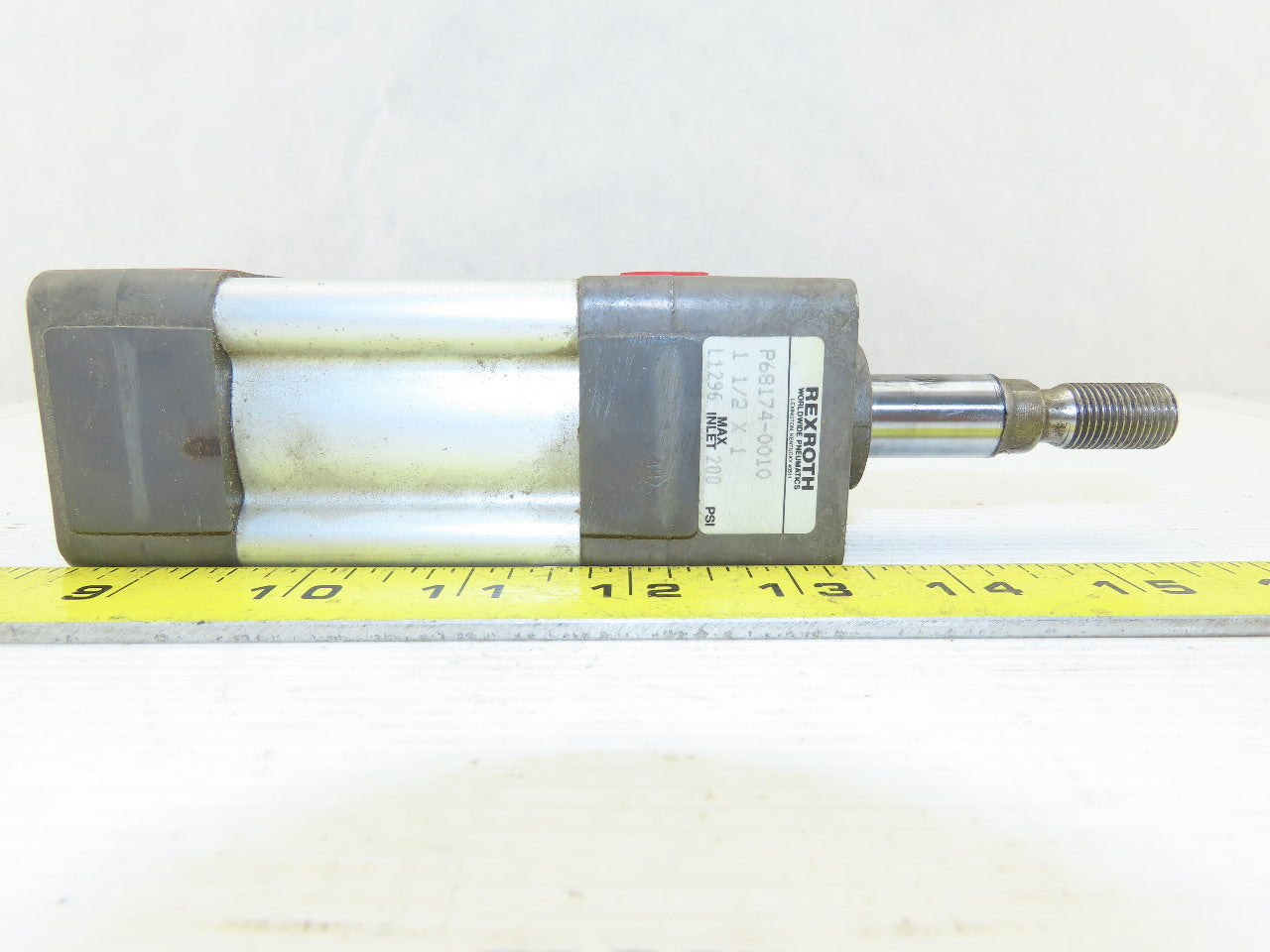Rexroth P68174-0010 1-1/2" Bore 1" Stroke Double Acting Air Cylinder