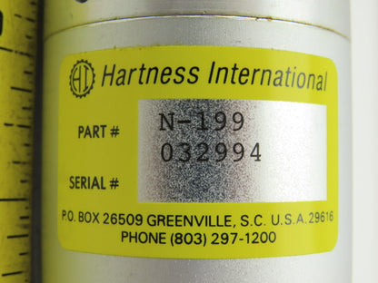 Hartness N-199 2-3/16" Bore 4" Stroke Double Acting Air Cylinder