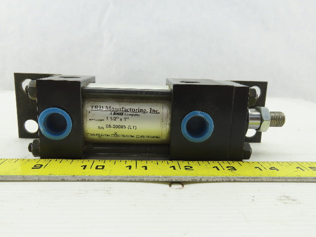 Bimba 05-20095 1-1/2" Bore 1" Stroke Double Acting Air Cylinder