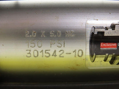 Ortman 301542-10 2" Bore 5" Stroke Double Acting Air Cylinder