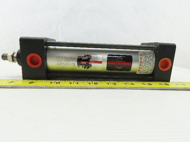 Ortman 301542-10 2" Bore 5" Stroke Double Acting Air Cylinder