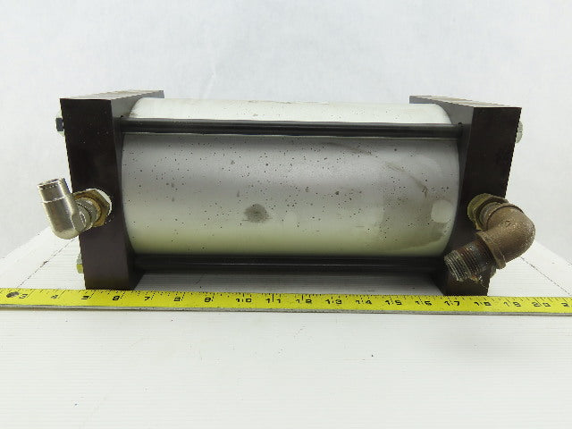 Schrader Bellows 1065447 6" Bore 10" Stroke Pneumatic to Hydraulic 250 PSI