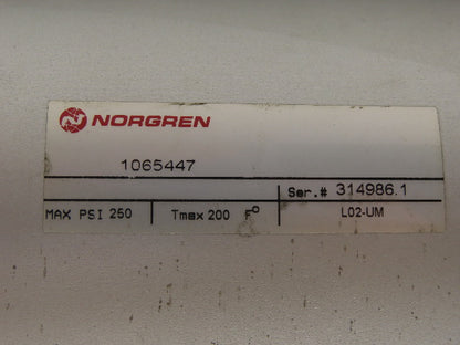 Schrader Bellows 1065447 6" Bore 10" Stroke Pneumatic to Hydraulic 250 PSI