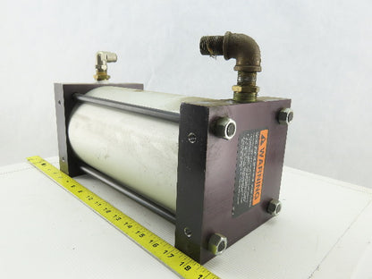 Schrader Bellows 1065447 6" Bore 10" Stroke Pneumatic to Hydraulic 250 PSI