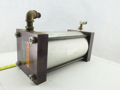 Schrader Bellows 1065447 6" Bore 10" Stroke Pneumatic to Hydraulic 250 PSI