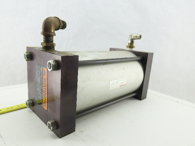 Schrader Bellows 1065447 6" Bore 10" Stroke Pneumatic to Hydraulic 250 PSI
