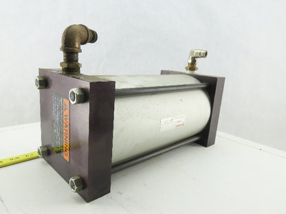 Schrader Bellows 1065447 6" Bore 10" Stroke Pneumatic to Hydraulic 250 PSI