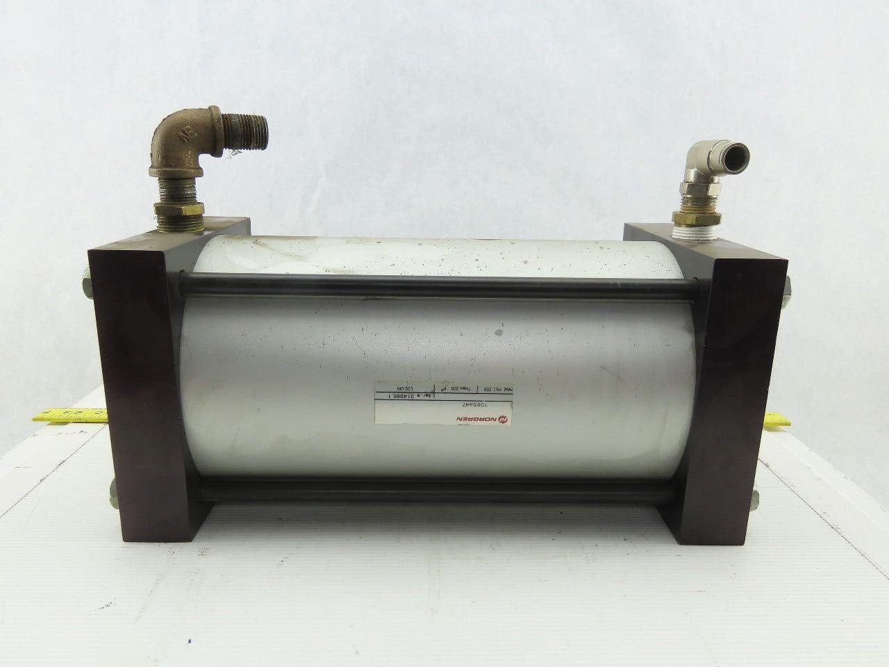 Schrader Bellows 1065447 6" Bore 10" Stroke Pneumatic to Hydraulic 250 PSI