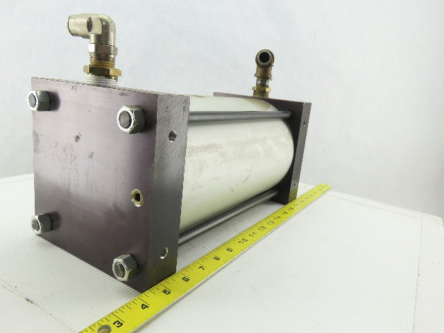 Schrader Bellows 1065447 6" Bore 10" Stroke Pneumatic to Hydraulic 250 PSI