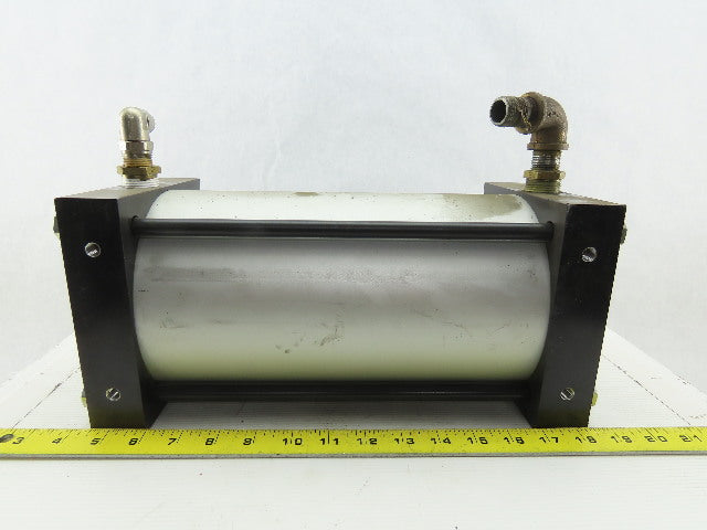 Schrader Bellows 1065447 6" Bore 10" Stroke Pneumatic to Hydraulic 250 PSI