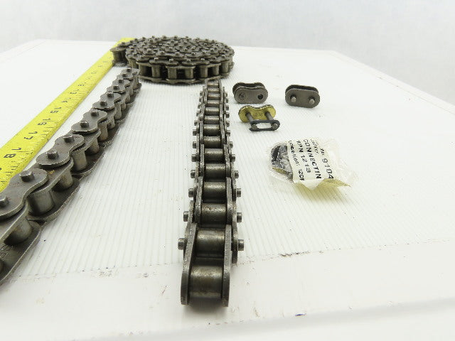 Amraflex SB63 SB63 Side Bow Roller Chain 3/4" Pitch 59" W/ Extras