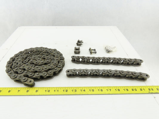 Amraflex SB63 SB63 Side Bow Roller Chain 3/4" Pitch 59" W/ Extras